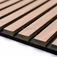 Panel Akustik Poliester Ramah Lingkungan 3D Dekoratif, Papan Dinding Kedap Suara, Tahan Api, Tahan Air, Fitur untuk Hunian Modern