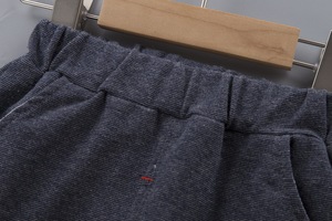 Venta al por mayor Mercado de ropa Bebé Algodón Patrón básico Camiseta Abrigo estampado completo Lino <span class=keywords><strong>Brunet</strong></span> Pantalones de China - Product Image 6