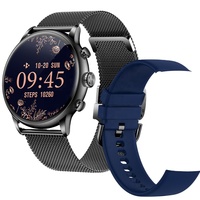Reloj Inteligente Dodobit DT10 Unisex con Pantalla AMOLED, Correa de Silicona, Monitor de Actividad Física, Frecuencia Cardíaca, Oxígeno en Sangre y Sueño