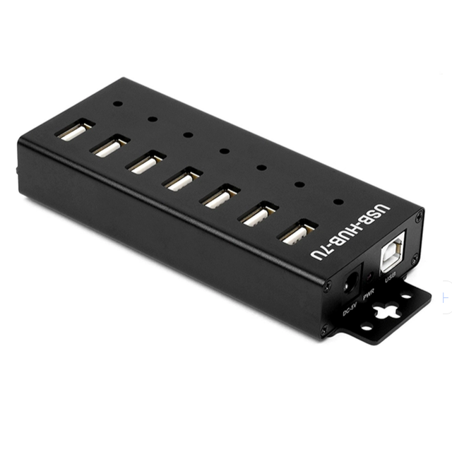 Industrial usb expander hub 7-way usb interface expansion module Industrial Quality 2.0 USB-HUB-7 Interface extended module