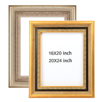 Usine vente en gros, moulures de cadre en bois OEM & ODM de grande taille pour peinture traditionnelle, 10cm