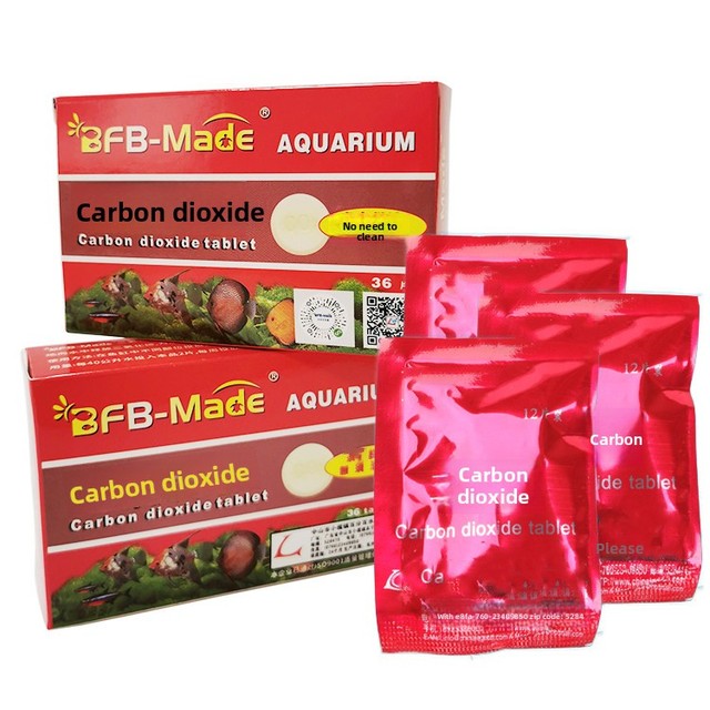 Aquarium CO2 Effervescent Tablets Carbon Dioxide Booster for Planted Fish Tank