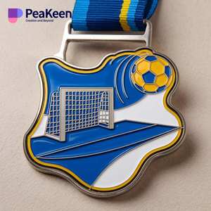 PeaKeen, venta al por mayor, medalla <span class=keywords><strong>de</strong></span> balonmano <span class=keywords><strong>de</strong></span> esmalte duro suave personalizada, <span class=keywords><strong>trofeos</strong></span> y medallas <span class=keywords><strong>de</strong></span> competición para clubes deportivos - Product Image 2