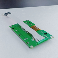 Modul LCD COG ChuanHangDisplay CH12864-58-2 2,8 Inci 128X64 Layar LCD LED Backlight Pabrik dengan Kecerahan yang Dapat Disesuaikan ST7565R FPC