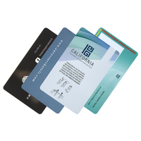Carte intelligente vierge en PVC personnalisée en usine avec puce 13,56 MHz, carte RFID de contrôle d'accès pour hôtels et entreprises, fréquence 125 kHz