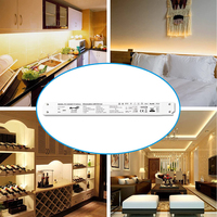 Alimentation LED 36W à sortie unique DALI Push 2 en 1 sans scintillement, dimmable, pour bande LED 100-240V AC-DC 12V 24V, intérieur IP20, CV