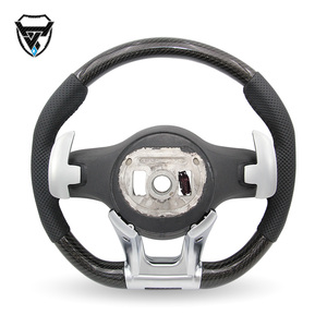 Cuero negro con textura de carbono, línea negra perforada y galvanizada para <span class=keywords><strong>Mercedes</strong></span> Benz C GLC E S CLS <span class=keywords><strong>AMG</strong></span> zc-809-t21-y - Product Image 4