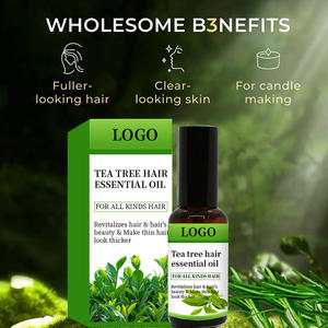 Sérum capillaire anti-chute à l'huile essentielle d'arbre à thé pour la croissance des cheveux, marque privée, vente en gros, réduction des pointes fourchues - Product Image 6