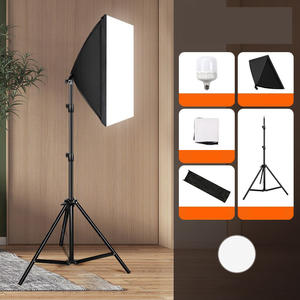 Accessoires de studio photo Softbox 50x70cm Kit d'éclairage photo avec matériau réflecteur - Product Image 2