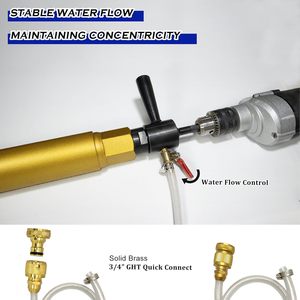 1 1/4 "-7 nam SDS Max lõi khoan Bộ chuyển đổi Kit-phun nước có khả năng rắn <span class=keywords><strong>brass</strong></span> Hose kết nối nhanh chóng Bit khoan - Product Image 5