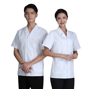 Chef Uniforms Long Sleeve Cotton Reversed Collar For Canteens And Cafeterias Work Wear Autumn Winter Style - Product Image 3