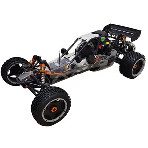 공장 판매 저렴한 2.4G 1/5 RC 가스 구동 2WD 버기 rc 자동차 바하 5b 2 스트로크 가솔린 30cc 엔진 라디오 제어 장난감