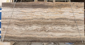 Carreaux de mur extérieur en <span class=keywords><strong>travertin</strong></span> gris argenté italien Design moderne Surface polie Caractéristique imperméable Bon <span class=keywords><strong>prix</strong></span> Grande dalle de <span class=keywords><strong>pierre</strong></span> - Product Image 6