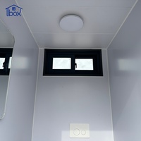 Toilettes mobiles de luxe certifiées CE en acier galvanisé pour les attractions touristiques