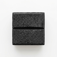 Charbon de bois carré noir de 50 mm à allumage rapide pour barbecue et aromathérapie
