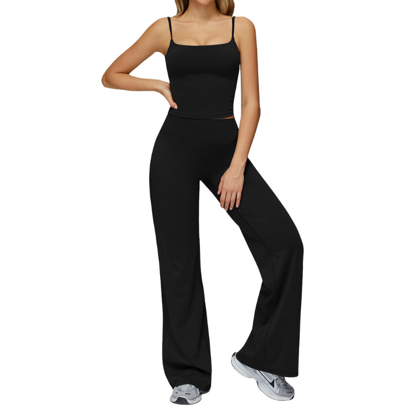 บรา+กางเกงสีดำ