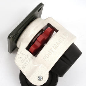 Ruedas de Placa de Goma y Nylon con Soporte OEM de <span class=keywords><strong>Fuma</strong></span>, Modelos 40F/60F/80F/120F/40S/60S/80S, Ajuste Horizontal, Giratorias, Accesorio Genérico - Product Image 3