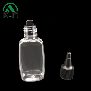 Tùy chỉnh nhựa lỏng Gel bóp chai 20ml <span class=keywords><strong>25ml</strong></span> trong suốt phẳng Chai nhựa PET <span class=keywords><strong>dropper</strong></span> khói dầu chai - Product Image 4