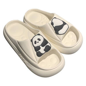 XIXITIAO pantoufles à la mode pantoufles confortables hommes adultes drôle dans la maison animal maison pantoufles femmes <span class=keywords><strong>panda</strong></span> ours chaussures pour femmes - Product Image 1