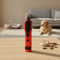 Hot Sale 7-Speed Foldable Cartoon Battery-Powered Electric Pet Nail Grinder & Trimmer with Strong Power Effective Pet Grooming