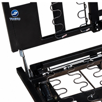 Cadre de banquette arrière avec revêtement en poudre noire et ressorts hélicoïdaux pour Mercedes Benz Classe V, Ford Transit, Renault Trafic