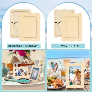 Picture Frame <b>Painting</b> Craft <b>Kit</b> DIY Wooden Photo Frames for Kids Craft and Decorate - Product Image 2