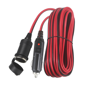<span class=keywords><strong>สาย</strong></span>ต่อที่จุดบุหรี่ใน<span class=keywords><strong>รถ</strong></span>ยนต์ 12V 24V พร้อมปลั๊กอะแดปเตอร์และไฟ LED แสดงสถานะ  ฟิวส์ในตัว <span class=keywords><strong>สาย</strong></span>ต่อไฟ<span class=keywords><strong>รถ</strong></span>ยนต์ 15A - Product Image 3