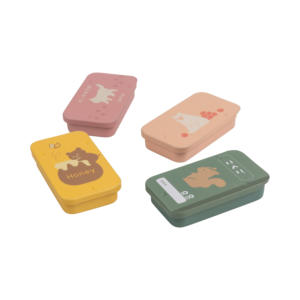 กล่องโลหะสี่เหลี่ยมแบบกำหนดเองขายส่ง กล่องดีบุกเลื่อนแบบซ้อนได้ขนาดเล็กสำหรับเครื่องเขียน - Product Image 1