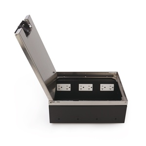Caja de Piso con Puertos RJ45, USB, Multimedia y de Alimentación para Conectividad en Hogares y Oficinas Inteligentes - Product Image 4