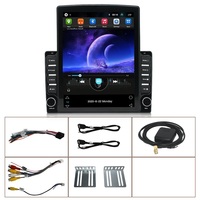 Zmecar Lecteur DVD de voiture universel 9.7 pouces Écran vertical 1 + 16gb Autoradio de voiture Double Din Lecteur Android stéréo de voiture