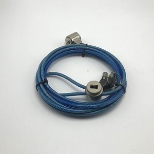 Guofeng seguridad coded Lock mosquetón bobina primavera lanyard con mosquetón <span class=keywords><strong>de</strong></span> <span class=keywords><strong>bloqueo</strong></span> - Product Image 3