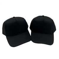 Gorra de Béisbol de 5 Paneles, Perfil Alto, 100% Algodón, Estructurada, Deportiva, Costuras Premium, Diseño Liso, para Uso Casual al Aire Libre, Unisex