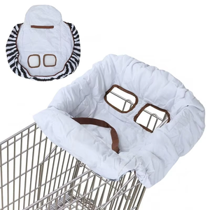 Protecteur de panier de courses personnalisé pour <span class=keywords><strong>bébé</strong></span>, coussin de chaise haute réglable, coussin de <span class=keywords><strong>protection</strong></span> pour chaise de supermarché pour tout-petit - Product Image 1