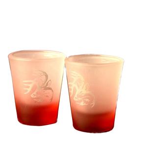 Verre à liqueur 1.5oz Bucks Verre à <span class=keywords><strong>shooter</strong></span> givré avec logo Blood Buck pour lunettes de bar Hunter Club - Product Image 1