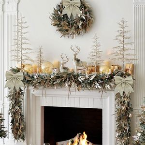 Grand nœud carré de Noël 15x21cm pour sapin, décorations élégantes pour intérieur et extérieur, ornements festifs pour décorations de Noël - Product Image 3