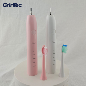 Cepillo de dientes sónico eléctrico recargable a prueba de agua con tecnología de barrido y vibración Cuidado bucal portátil para viajes - Product Image 1