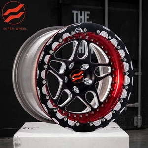 Jantes forgées Beadlock pour course de dragster, 17x10 18x9, en aluminium 6061-T6, jantes tout-terrain pour Mustang, Camaro, GT-R, 350Z, Nissan - Product Image 3