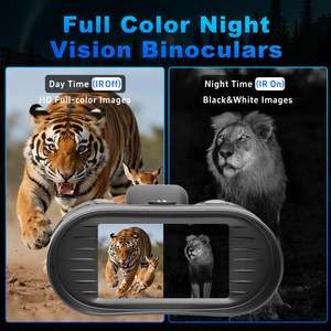 Telémetro incorporado 3,2 pulgadas pantalla grande binoculares <span class=keywords><strong>de</strong></span> visión nocturna digital infrarrojos - Product Image 4