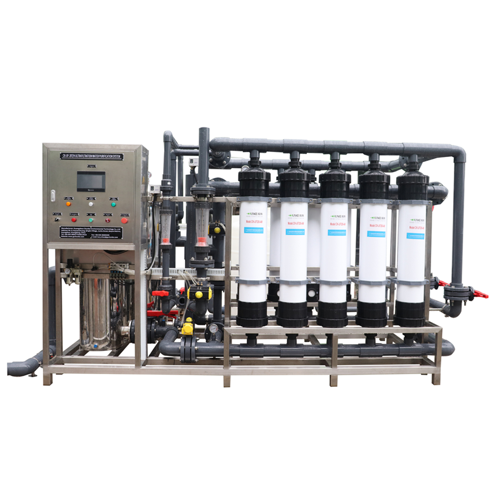 Установка для очистки воды 20T UF 10000 lph, ультрафильтрация растительной воды, гиперфильтрация PVDF мембраны