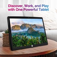 Tablet PC de 10.1 Pulgadas con Windows 11, FWIN232 Plus Ultra Delgado, Intel Celeron N5100 de Cuatro Núcleos, 8 GB de RAM, Resolución de 1920x1200, CN