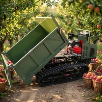 Tout Nouveau Camion Benne Mini-Dumper Diesel de 1, 2, 3 et 5 Tonnes, Exportation Arabie Saoudite, Jamaïque, Pakistan, Camion Benne à Chenilles