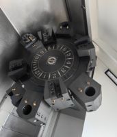 Nouvelle Conception Tour CNC à Banc Incliné H55M Robuste, Centre d'Usinage, Double Automatique, Type à Rouleaux Fanuc Simple, Linear