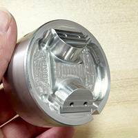 Torno CNC de Precisión para Torneado y Fresado de Componentes de Aluminio Anodizado, Fabricado en China