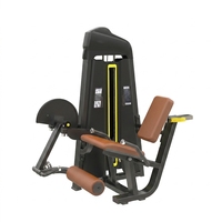 Machine d'extension des jambes haut de gamme, équipement de gym commercial pour un entraînement précis des quadriceps et un entraînement professionnel de la force des membres inférieurs