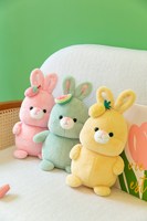 Custom Konijn Pluche Speelgoed Kawaii Fruit Bunny Pluche Knuffel Knuffel Knuffel Knuffel Voor Pasen Festival Vakantie
