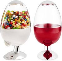 Distributeur automatique de bonbons en forme d'œuf pour bonbons gélifiés, noix et snacks, distributeur de snacks activé par le mouvement
