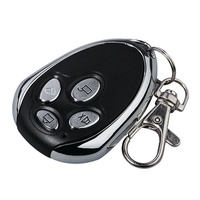 Control Remoto Inalámbrico YET001 para Puerta de Garaje, Automatización de Puerta Corredera, Código de Aprendizaje de 433.92Mhz, RF Universal de 4 Botones