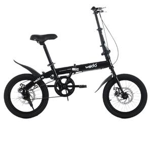 Vélo pliant Wedo 16 pouces avec freins à disque, mini-roues, pour adultes et étudiants - Product Image 1