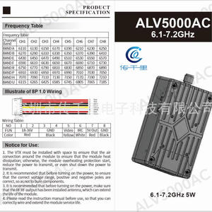 สั่งซื้อล่วงหน้าจาก T67โดรนแข่งขัน R67น้ำหนัก7.2ก. 5W เครื่องส่งสัญญาณ vtx vrx ตัวรับสัญญาณ dupe โลหะสำหรับวัยกลางคน - Product Image 3