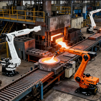Tout nouveau bras robotique universel à six axes KUKA KR210 R3100-2 pour le soudage par points et le moulage de l'aluminium